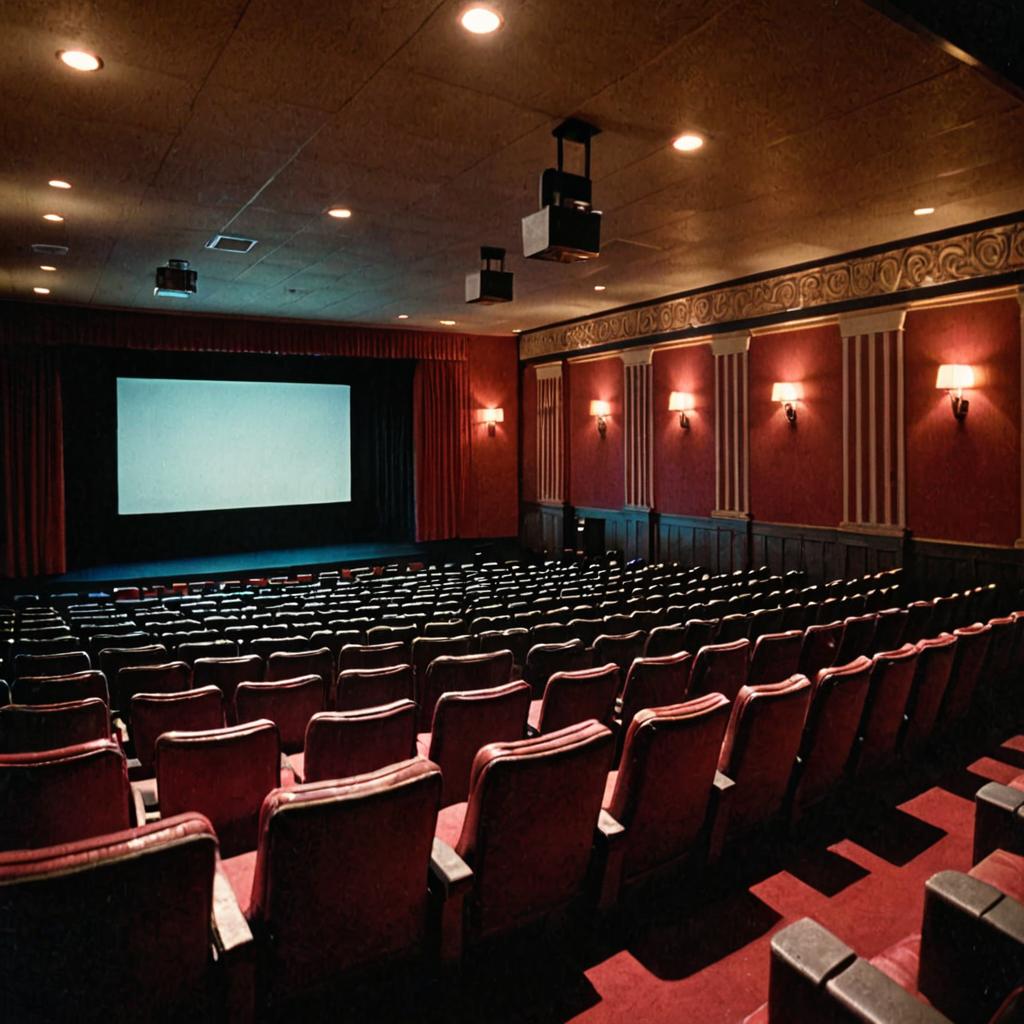 In this cinema in Peoria snapshot, audiences eagerly engage with 