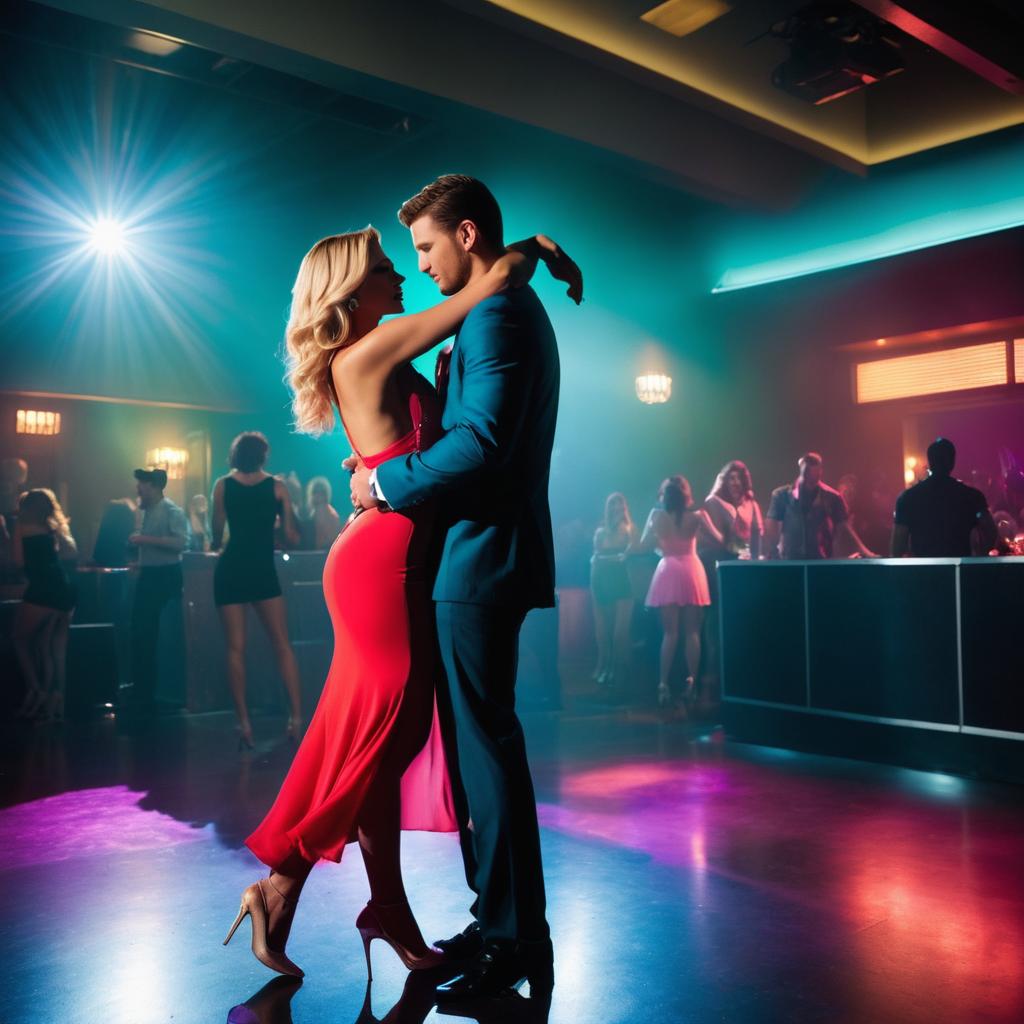 In the What Women Want scene at Thousand Oaks' Music Club Reforma (1617 Colorado Blvd.), Brandon invites Jade to dance amidst the lively atmosphere, highlighting the club's beautiful natural setting and vibrant energy.